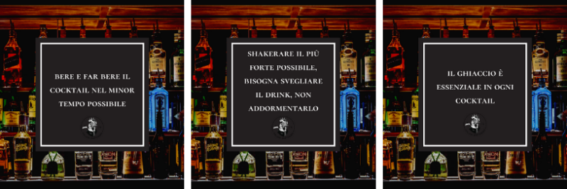 italian bartender frasi aforismi

